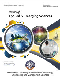 Journal of Applied and Emerging Sciences